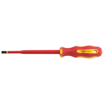 Image of Draper Expert 2162 Ergo Plus Slimline Plain Slot VDE Screwdriver ...