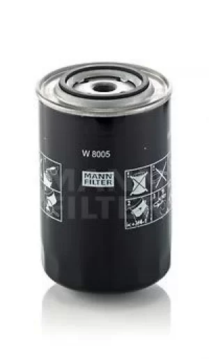 Image of Oil Filter W8005 By Mann