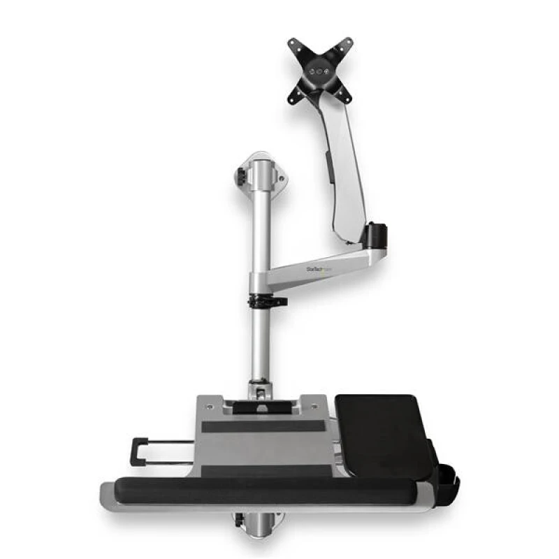 Image of Wall Mounted Single Monitor Workstation