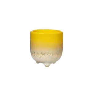 Image of Sass & Belle Mojave Glaze Yellow Glaze Egg Cup