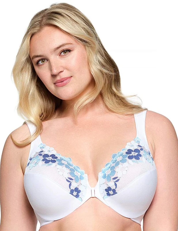 Image of Glamorise Glamorise 1241 WonderWire Bra White - Glamorise - Size: 40C White Female 40C VK68743