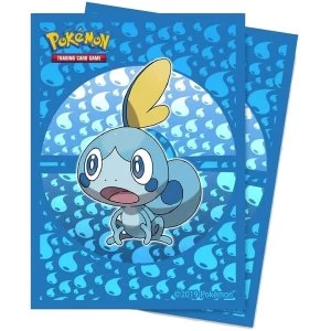 Image of Ultra Pro Pokemon Sword and Shield Galar Starters Sobble Deck Protector 65 Sleeves