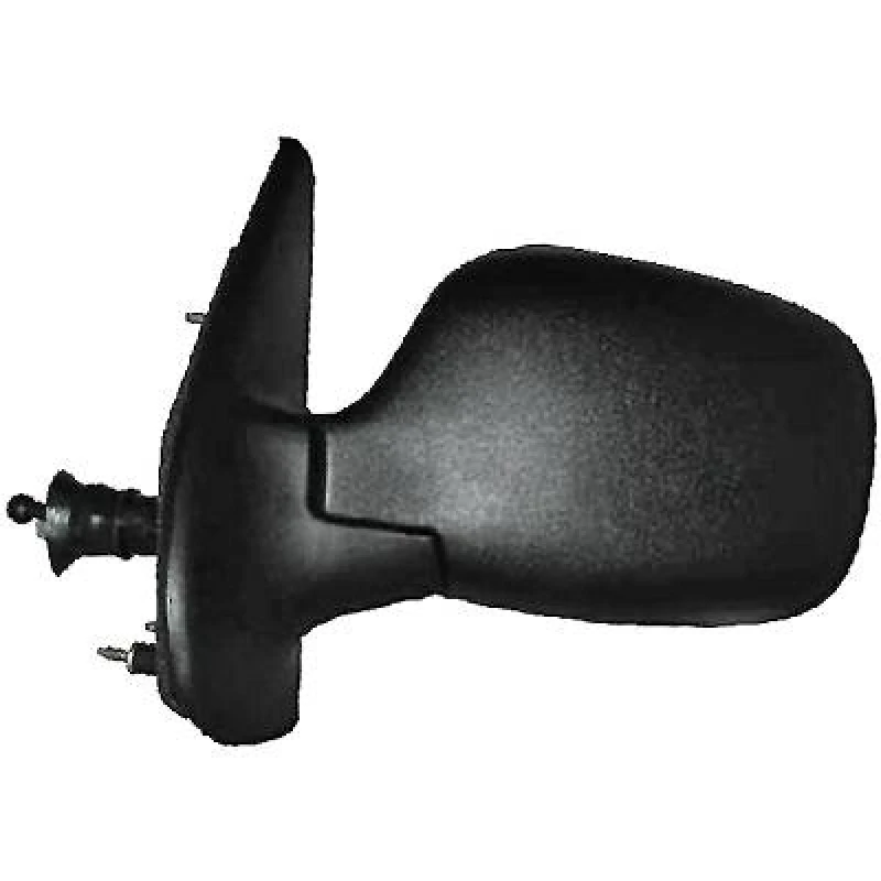 Image of DIEDERICHS 4413625 Wing mirror Left, black, Control: cable pull, Grained Outside Mirror (50)