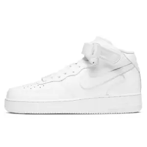 Image of Nike Air Force 1 Mid '07, White/White, size: 13, Male, Trainers, CW2289-111