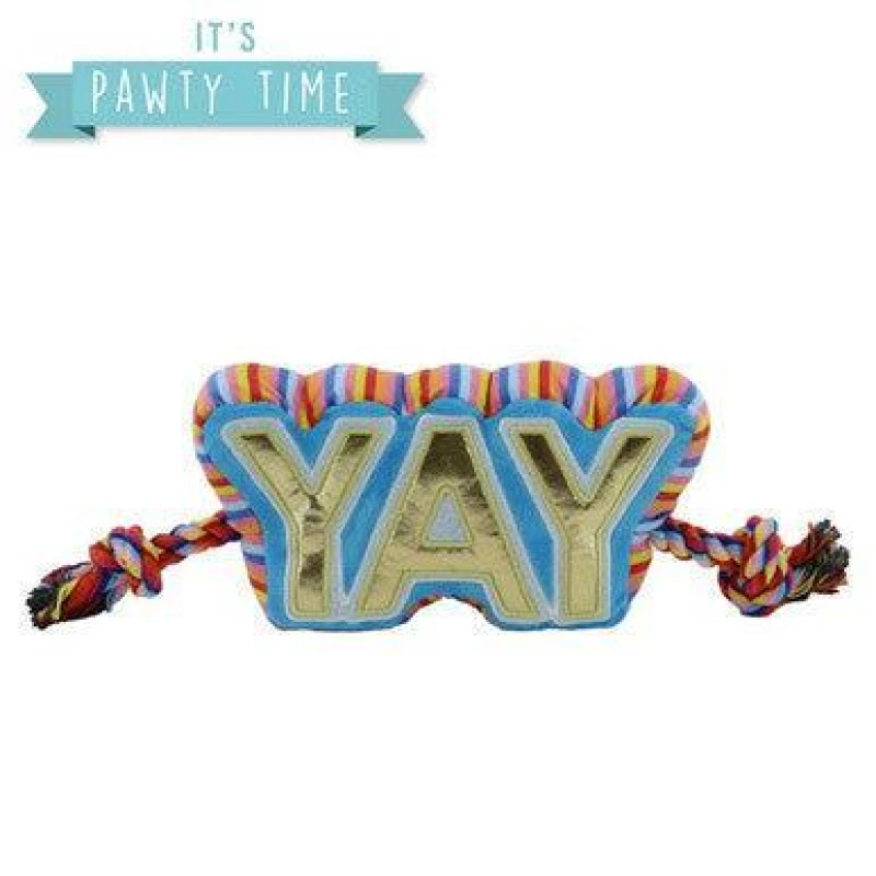 Image of Ancol Pawty Yay Tugger Multi unisex