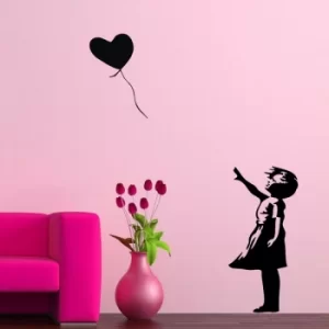 Image of S-175 Black Decorative Wall Sticker