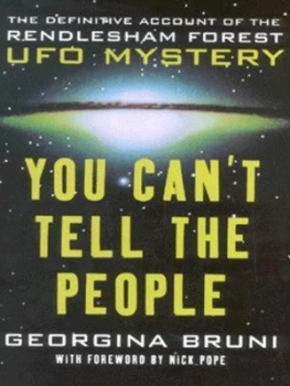 Image of You Cant Tell the People by Georgina Bruni Paperback