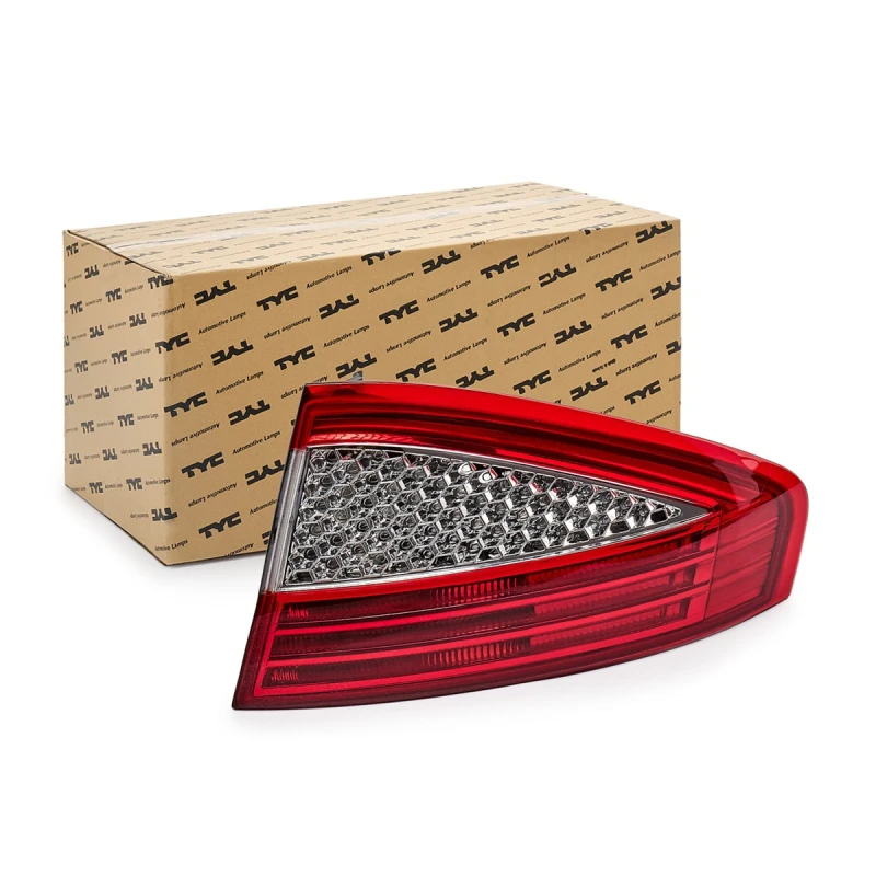 Image of TYC 11-11691-01-2 Rear light Outer section, without bulb holder, Right Combination Rearlight (391)