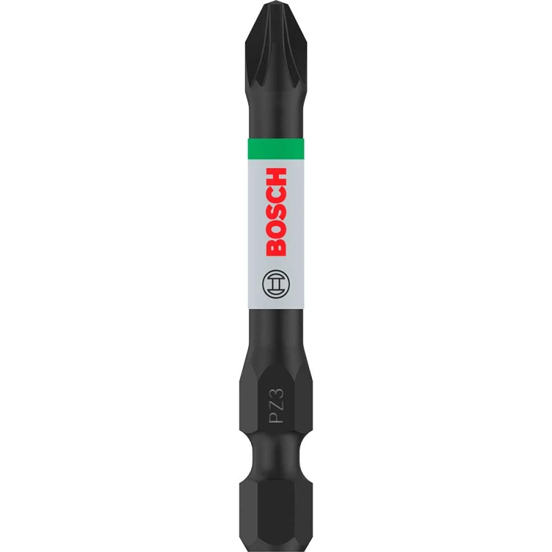 Image of Bosch PRO Impact Control Torsion Pozidriv Screwdriver Bits 2608522545 Type: PZ3