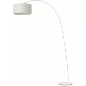 Papua white floor lamp 1 bulb