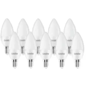 Image of 4W LED Candle Bulb E14,3000K, Warm White (Pack of 10)