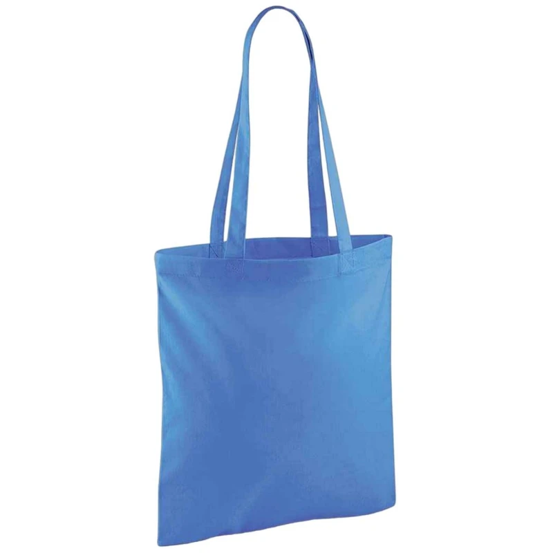 Image of Westford Mill Womens Bag For Life Long Handle Tote Bag in Cobalt Cobalt Female One Size