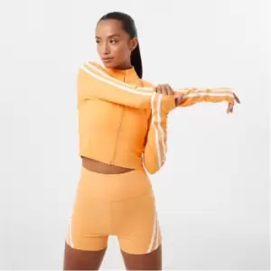 Image of Jack Wills Active Crop Fit Jacket - Orange