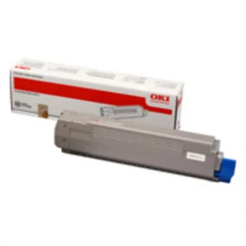 image of OKI 44643002 Magenta Laser Toner Ink Cartridge