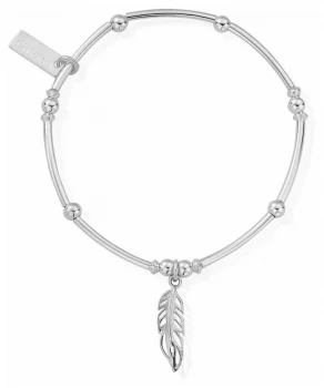 Image of ChloBo Womens Mini Noodle Ball Feather Bracelet Jewellery
