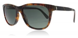 image of Polo PH4116 Sunglasses Shiny Jerry Tortoise 501771 58mm