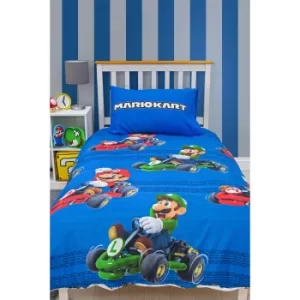 Image of Mario Kart Checkers Rotary Duvet Set