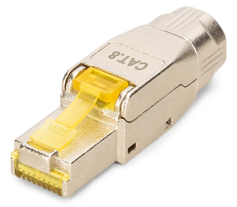 Image of Digitus CAT 8.1 field connector. shielded. tool-free mounting connecti