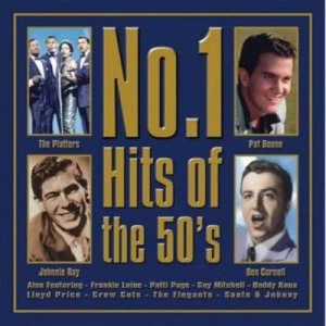 Image of No 1 Hits of the 50s by Various Artists Music Album
