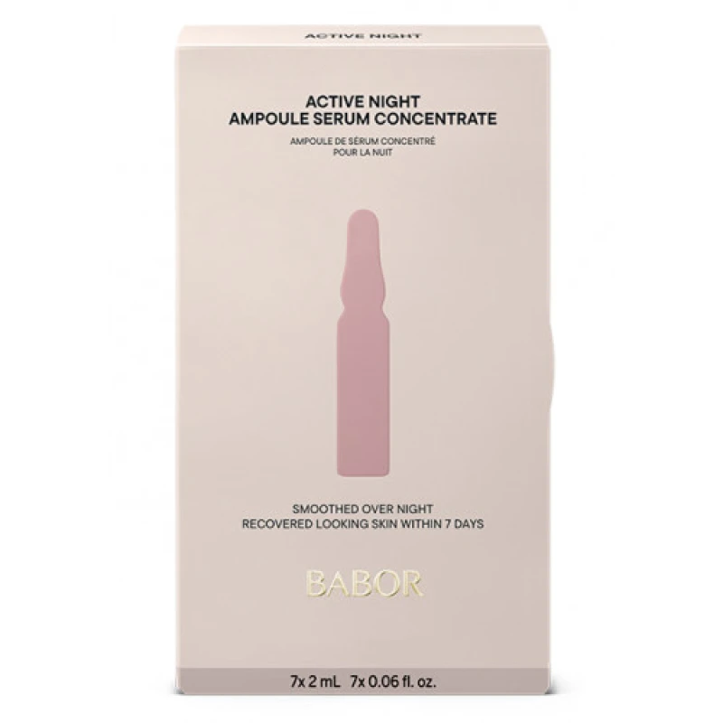 Image of Babor Active Night Ampoule Concentrates 7x2ml