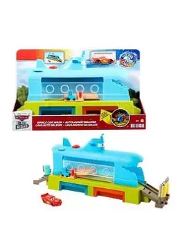 Image of Disney And Pixar Cars Colour Change Whale Car Wash Playset