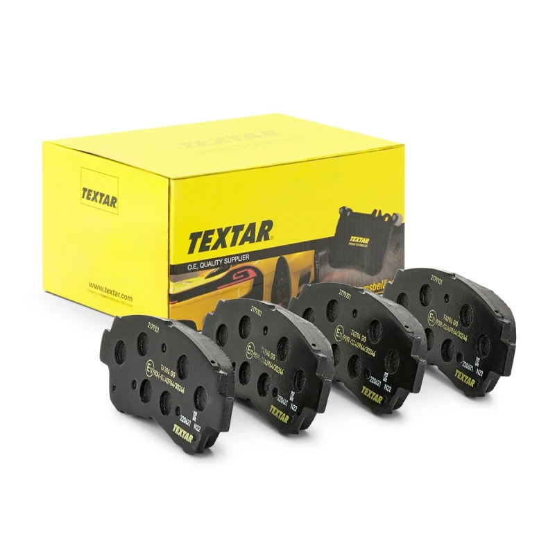 Image of TEXTAR 2179101 Brake pad set with acoustic wear warning, with accessories Brake Pad Set,disc brake (402)