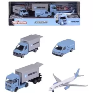 Image of Majorette MAERSK 4 pieces poison pack