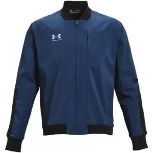 Image of Under Armour Accelerate Bomber Jacket Mens - Blue