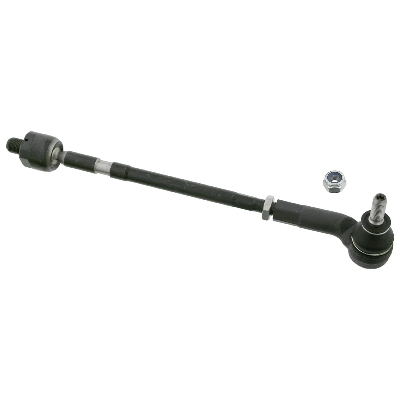 Image of FEBI BILSTEIN 26174 Tie Rod OE Turbo NEW, Front Axle Right, with lock nut Rod Assembly (284)