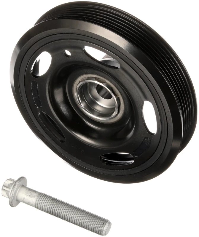 Image of GATES TVD1216A Crankshaft Pulley DriveAlign with damping, with accessories, Ø: 153mm Metal Belt Pulley,crankshaft (3213)