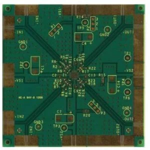 image of PCB unequipped Analog Devices ADA4950 2YCP EBZ