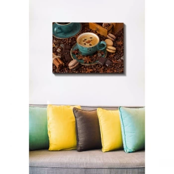 Image of Kanvas Tablo (50 x 70) - 240 Multicolor Decorative Canvas Painting