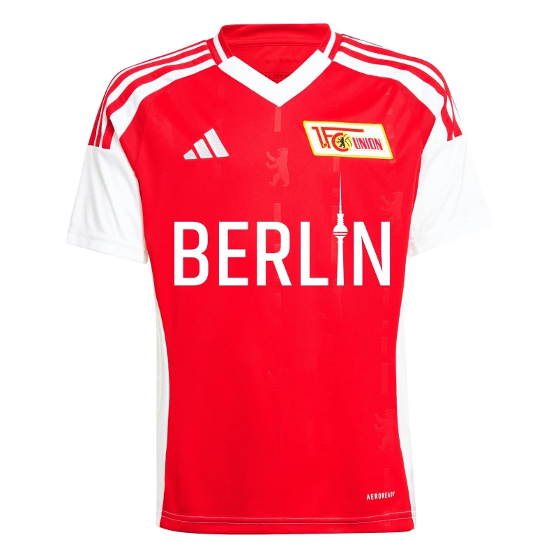 Image of adidas Unb H Jsy Y Football Shirt Boys Vivid Red male 7-8 Years