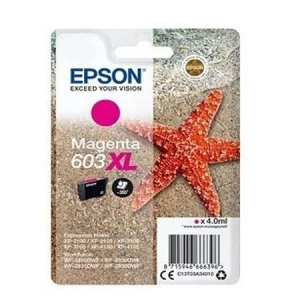 Image of Epson Starfish 603XL Magenta Ink Cartridge