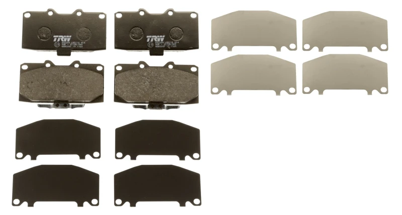 Image of TRW GDB3307 Brake pad set with acoustic wear warning Brake Pad Set,disc brake (402)