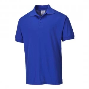 Image of Portwest Naples Polo Shirt Royal Blue S