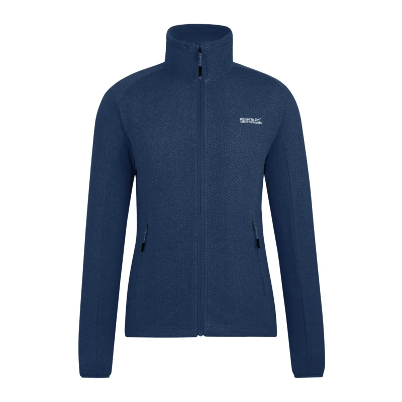 Image of Womens softshell hiking jacket Regatta Malana Bleu Female 38