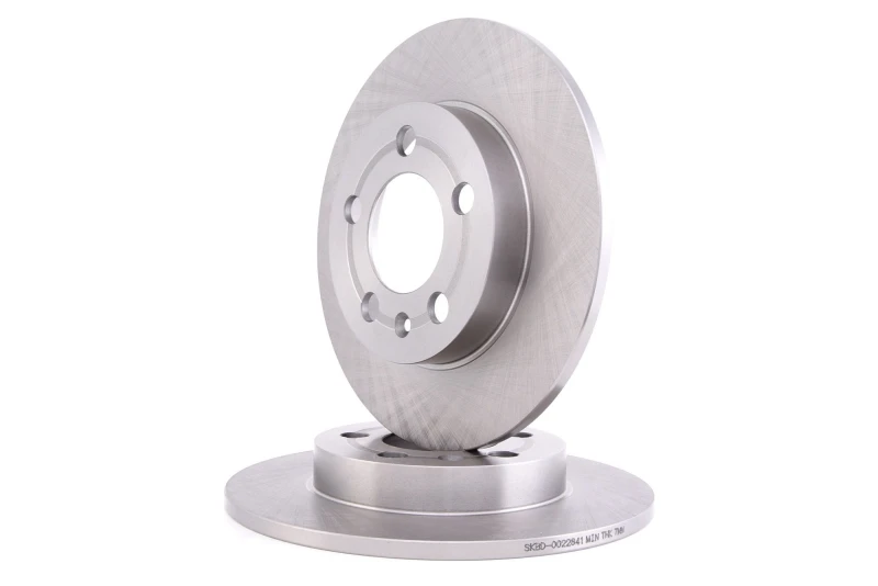 Image of STARK SKBD-0022841 Brake disc Rear Axle, solid, Cast Iron, Uncoated, Untreated, without bolts/screws Cast Iron Brake Disc (82)