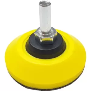 image of SP001 Sandi Pad 50mm Diameter Hard Urethane Pad with Round Shank