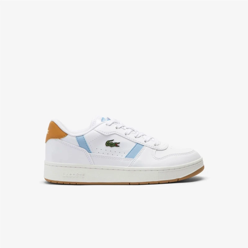 Image of Lacoste T-Clip Set Trainers White Blue male UK 2