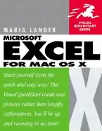 Image of excel x for mac os x visual quickstart guide