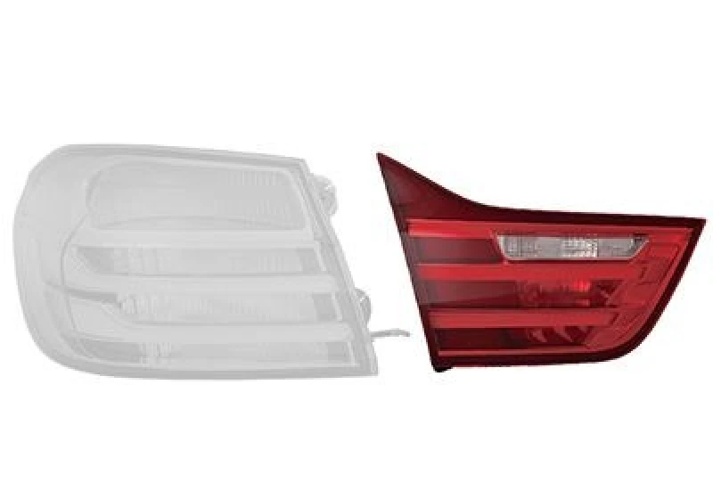 Image of VAN WEZEL 0624923U Rear light Inner Section, with bulb holder, Left Combination Rearlight (391)