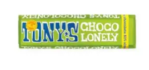 Image of Tony's Chocolonely Dark Chocolate 51% Almond Sea Salt - 47g