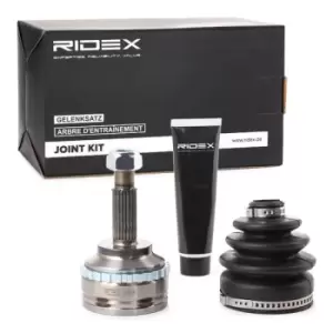 image of RIDEX CV Joint 5J0056 Axle Joint,Joint Kit, drive shaft RENAULT,NISSAN,CLIO II (BB0/1/2_, CB0/1/2_),KANGOO (KC0/1_),KANGOO Express (FC0/1_)