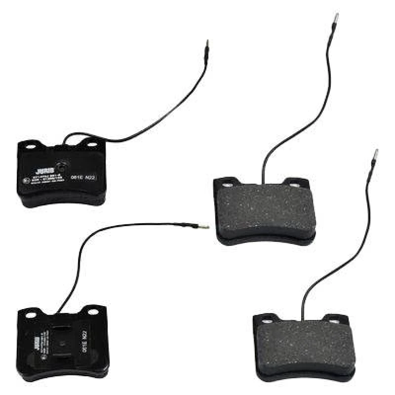 Image of JURID 571473J Brake pad set incl. wear warning contact, without accessories Brake Pad Set,disc brake (402)