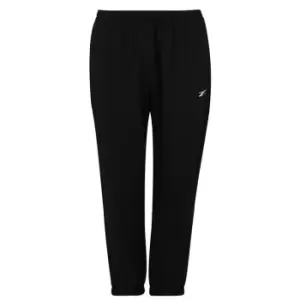 image of Reebok Woven Jogging Bottoms Womens - Black