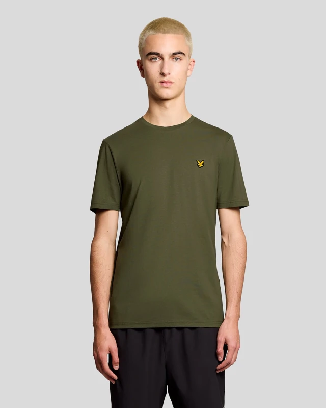 Image of Lyle & Scott Mens Sports T-Shirt in Green