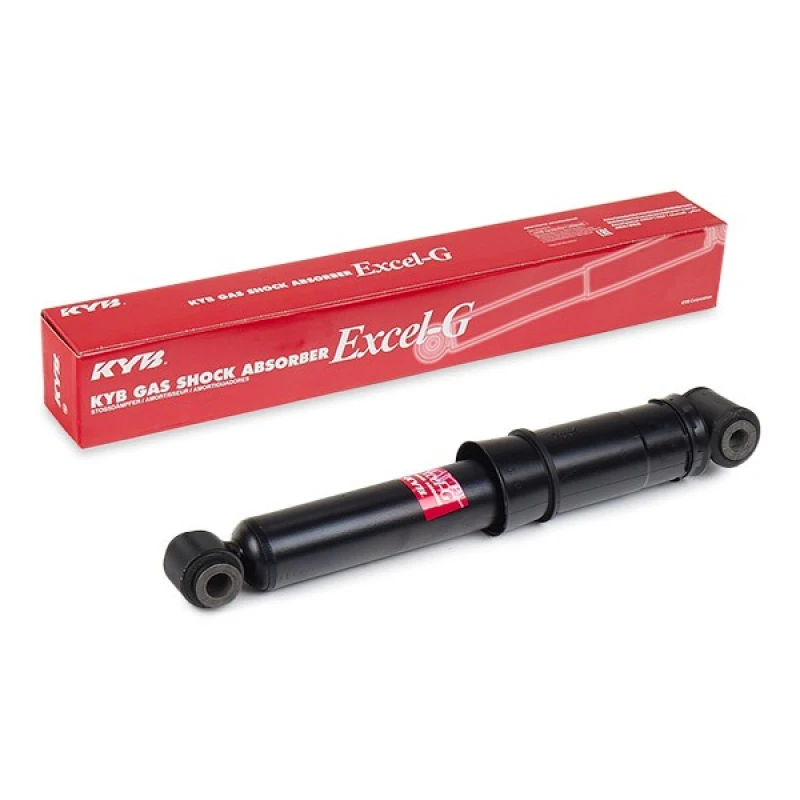 Image of KYB 3448005 Shock absorber Rear Axle, Gas Pressure, Twin-Tube, Telescopic Shock Absorber, Bottom eye Shock Absorber (854)