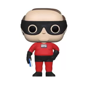 Image of Pop Television The Office Kevin as Dunder Mifflin Superhero Funko Pop! Vinyl