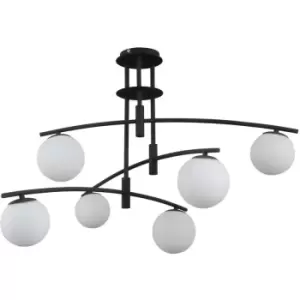 image of Italux Lighting - Italux Senai Modern 6 Light Globe Ceiling Light, G9